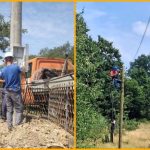 Radnici ODS “Elektro-Bijeljina” na terenu u Semberiji i Birču: Sanacija mreže u Suvom Polju, zamjena stubova kod Vlasenice