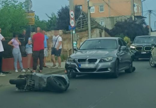 Hronika: Nezgoda u Bijeljini, sudar auta i motocikla