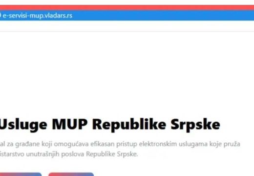 MUP Srpske : Do sada oko 1.000 građana koristilo uslugu elektronskog zakazivanja termina
