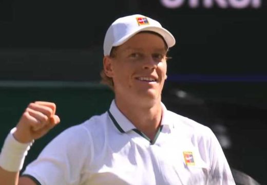 Tenis: Janik Siner prvi polufinalista Vimlbdona!