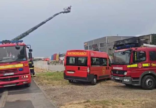 Veliki požar u Hrvatskoj: Čule se eksplozije, ima povrijeđenih (Video)