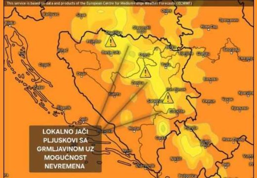 Upozorenje meteorologa: Stiže vrhunac vrućine, ali i led
