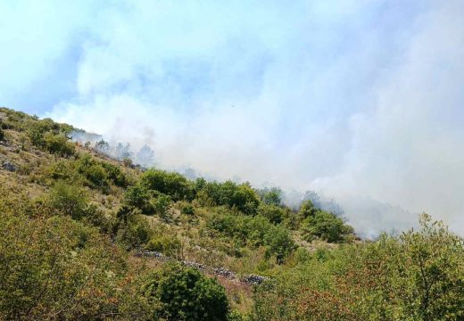 Požari širom BiH: Kod Grahova vatra ne jenjava, ekipe iscrpljene, traže pomoć