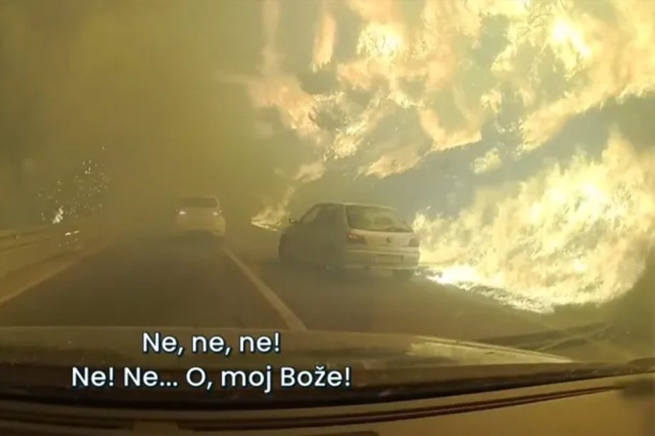 požar