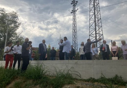 RS: Minić i Milovanović obišli novoizgrađeni sistem zaštite od poplava u Prijedoru