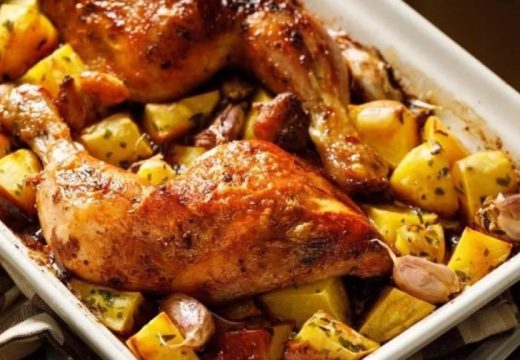 Recept: Piletina sa povrćem