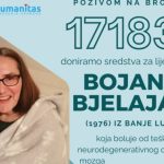 Naše malo nekome znači mnogo: Pozovimo 17183 za liječenje Bojane iz Banjaluke