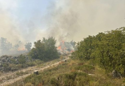 Požari kod Trebinja stabilni: Više od 92 kvadratna kilometra pod vatrom