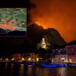 Novi satelitski snimci požara kod Omiša: Broj detekcija sa 200 porastao na 603 (Foto)