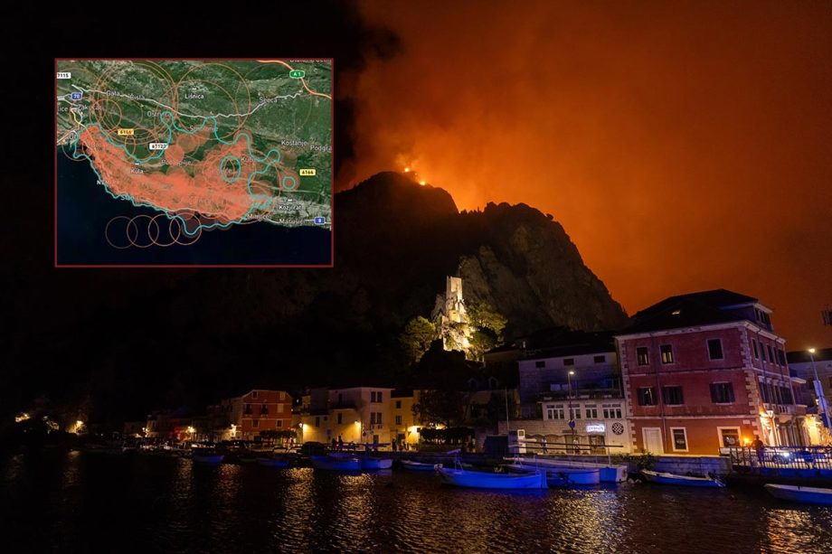 požar