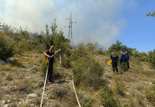 Hercegovina: Završena višednevna borba sa vatrom kod Trebinja; Sačuvani ljudi, kuće i infrastruktura