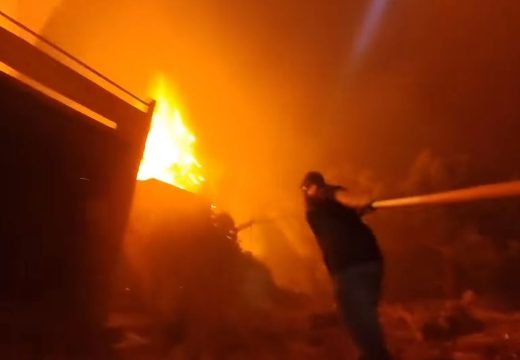 Video: Vatrogasci objavili zastrašujući snimak iz centra požara u Omišu