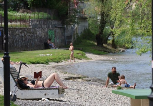 DRŽITE SE HLADA:  Očekuje nas sunčano i vruće vrijeme, temperatura do 38 stepeni