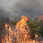Nevesinje pod udarom požara: Vatra se približila kućama, teren nepristupačan