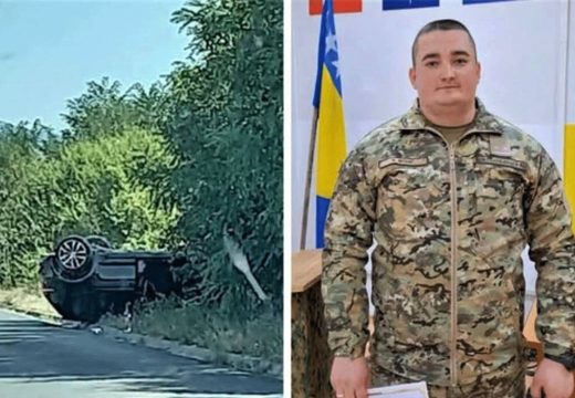 Živinice: Pripadnik OS BiH spasio majku i bebu iz prevrnutog automobila