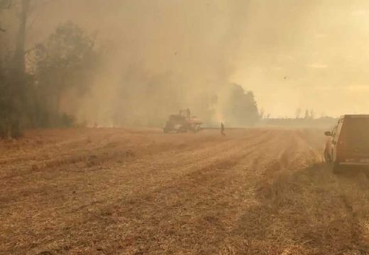 Semberija: Požarišta u Amajlijama i Popovima i dalje pod nadzorom