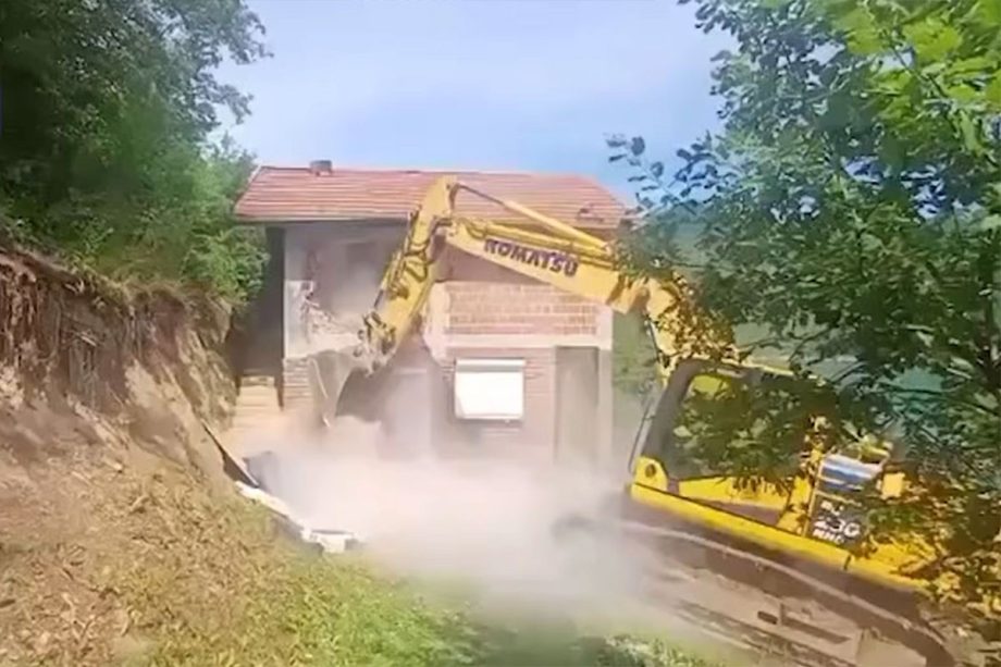 rušenja srpskih