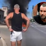 Beograd: Milan Gurović heroj; Spasio čovjeka iz zapaljenog auta (Video)