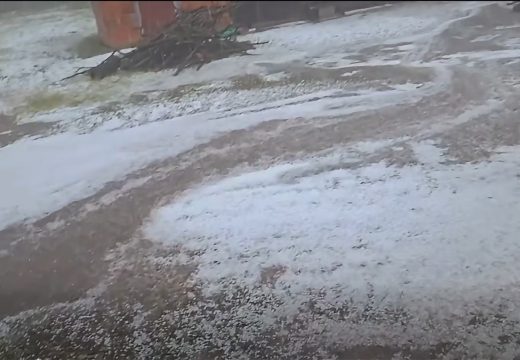 Nevrijeme protutnjalo Laktašima: Led zasuo dvorišta (Video)