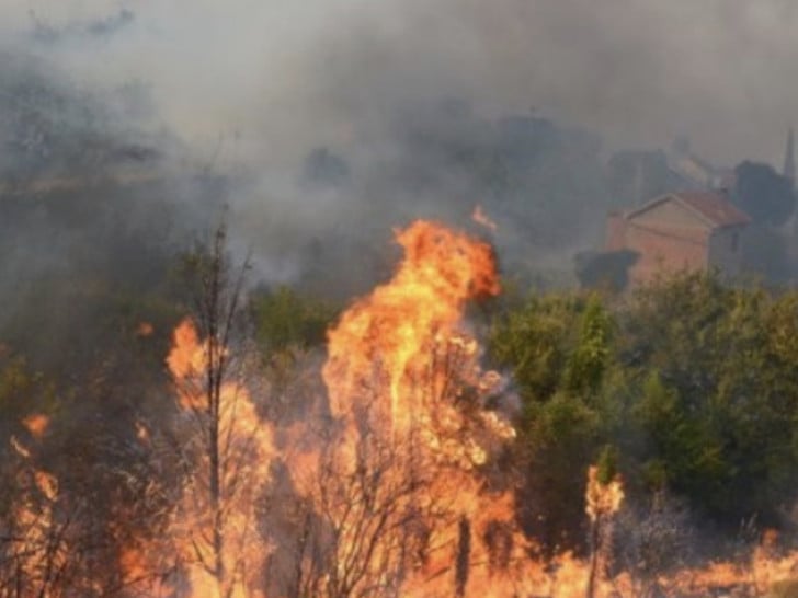 Tri šumska požara
