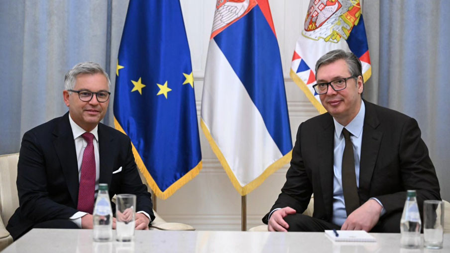 Вучић са Брунером: Циљ Србије је да до краја 2026. године испуни све критеријуме за ЕУ