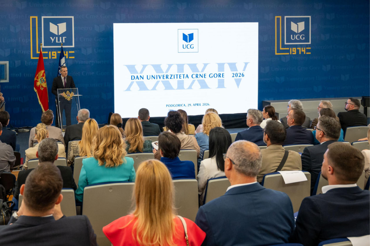 Ректор Божовић поводом Дана УЦГ: Универзитет је жива тачка отпора сваком бесмислу