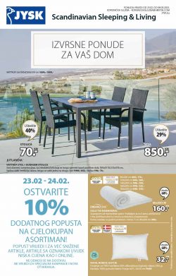 JYSK akcija