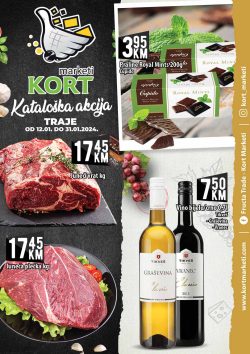 kort akcija