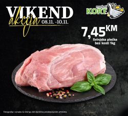 Kort vikend akcija