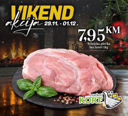 Kort vikend akcija
