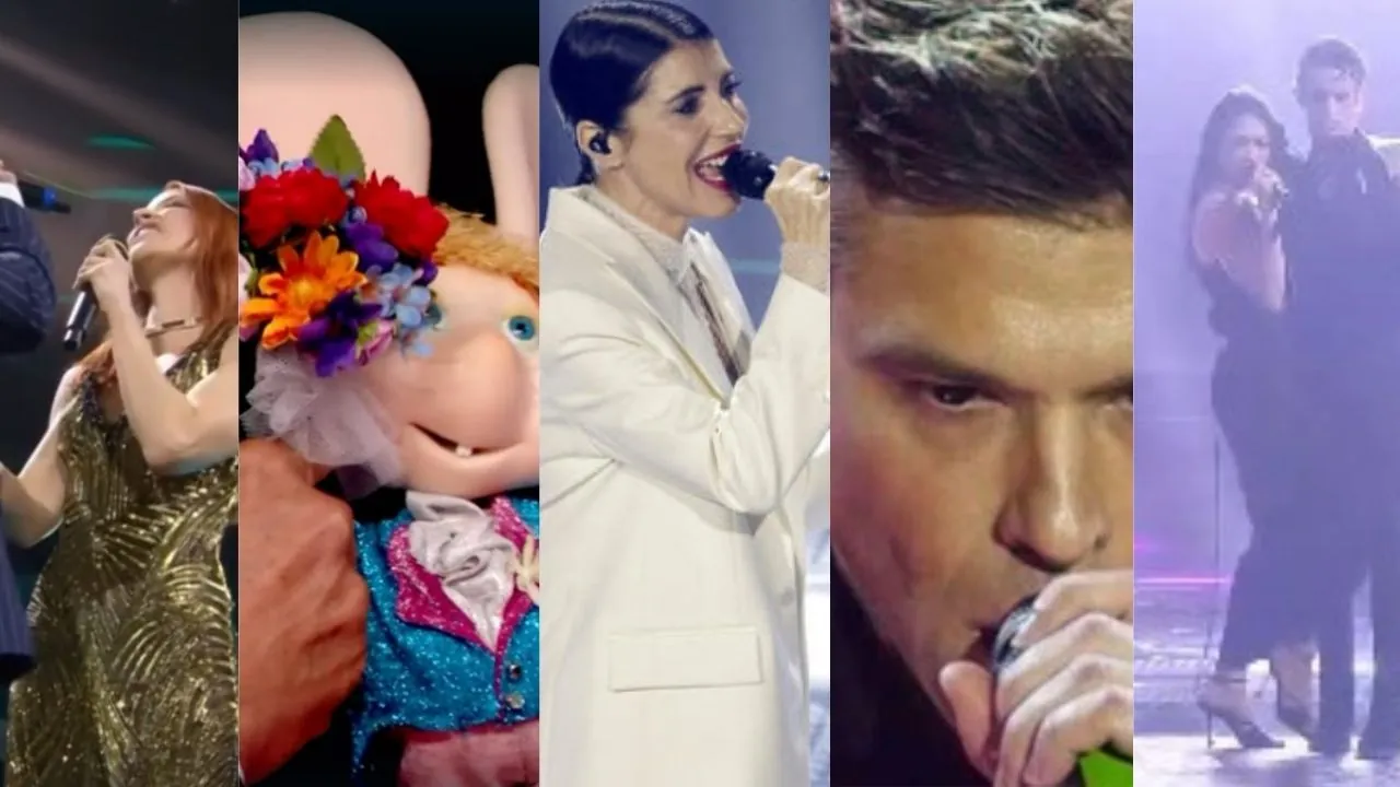 Sanremo 4° serata: trionfo di Giorgia, shock vero per Fedez
