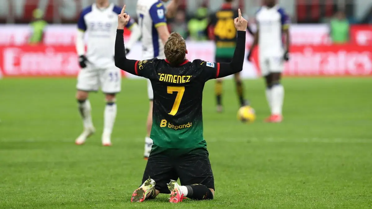 Gimenez sognava il gol, ora lotta con tenacia in Feyenoord
