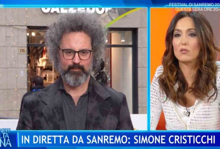 Simone Cristicchi conquista La Volta Buona: vibrazioni uniche