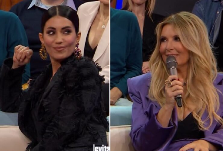 Lucarelli e Federica Nargi scuotono il vivace dopofestival