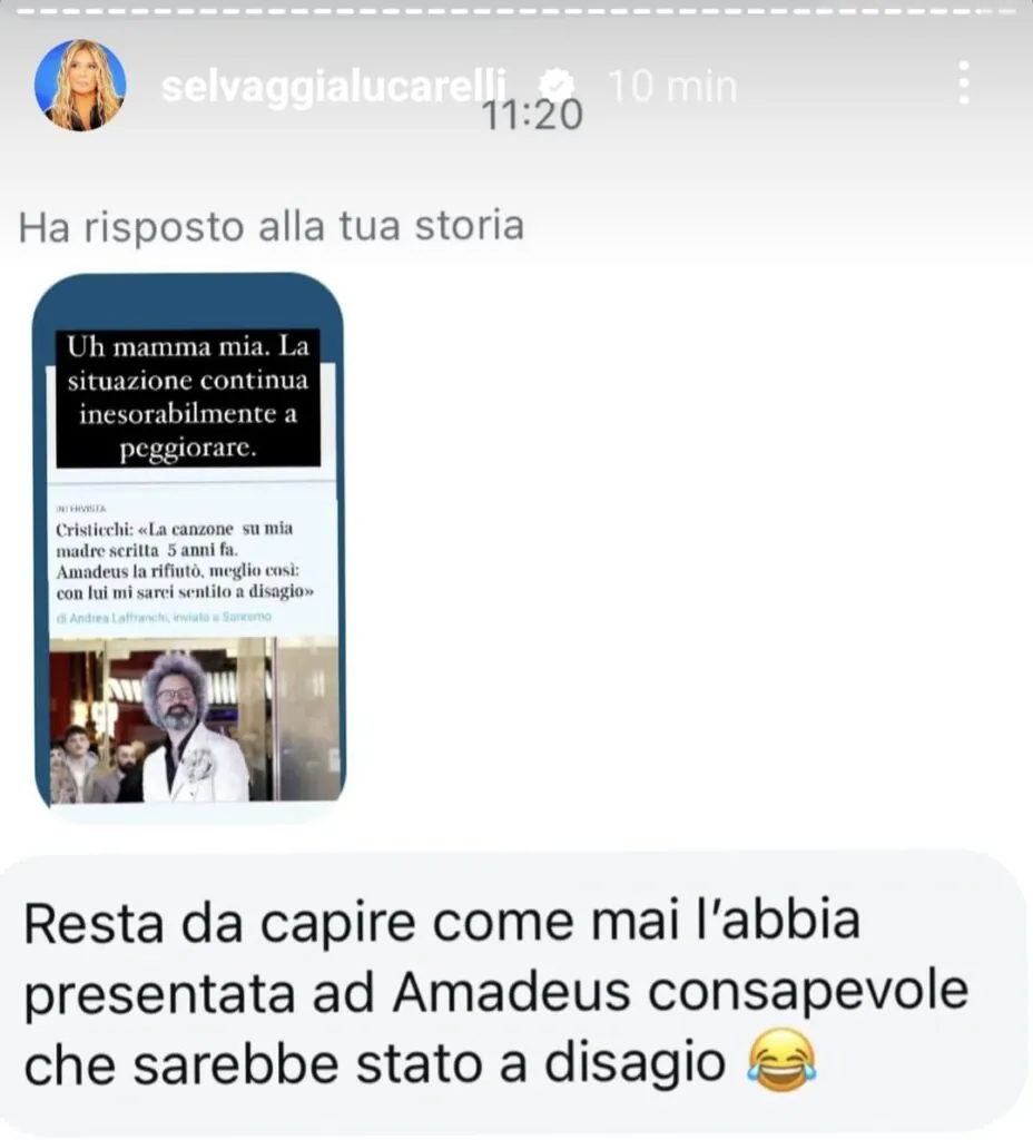 Simone Cristicchi racconta segreti: Lucarelli sfida Amadeus