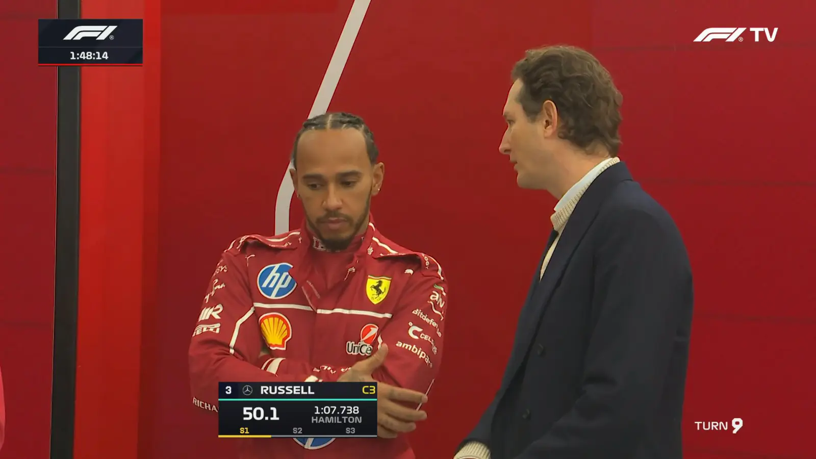 Test Bahrain 2025: Hamilton in pista, Ferrari sfida Leclerc