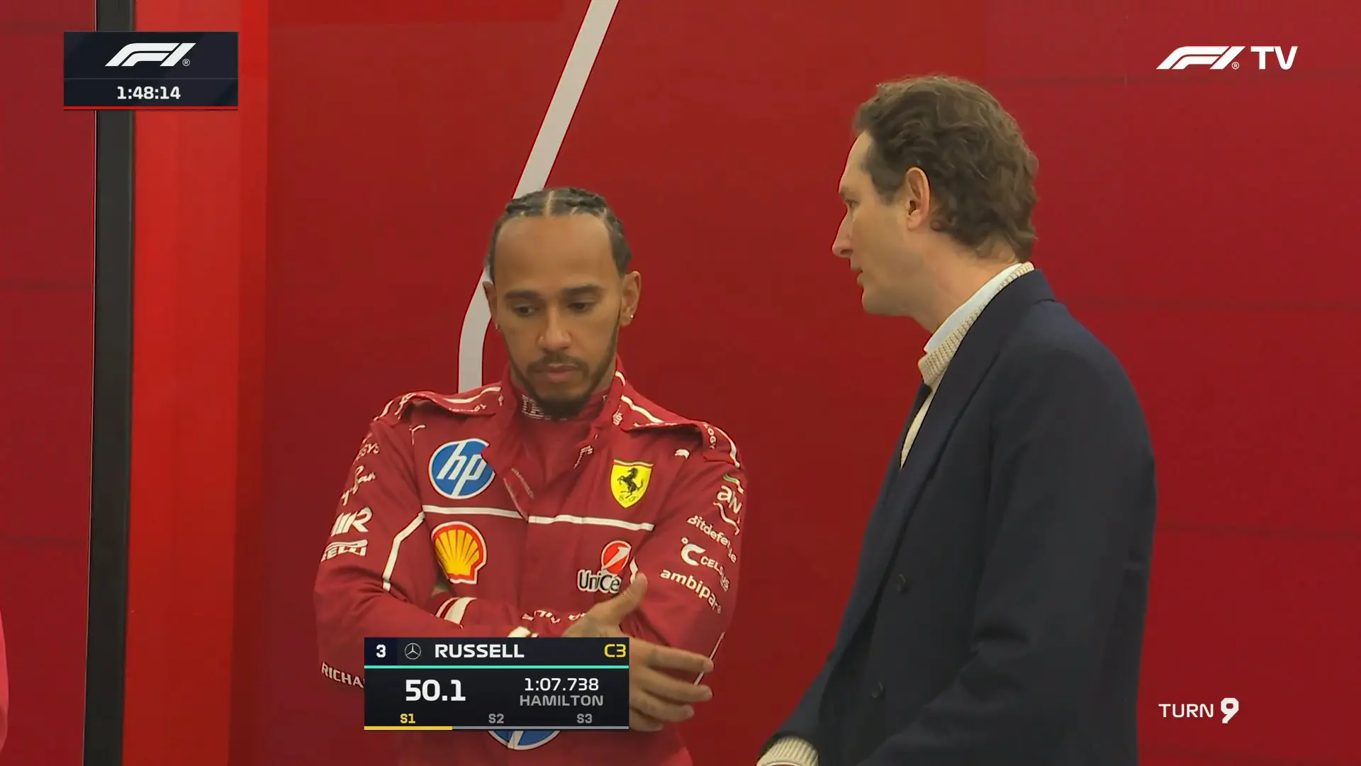 Test Bahrain 2025: Hamilton in pista, Ferrari sfida Leclerc