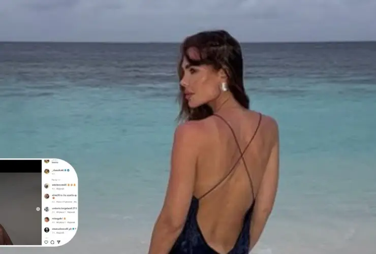 Chanel Totti alle Maldive: il boom di Ilary tra i social