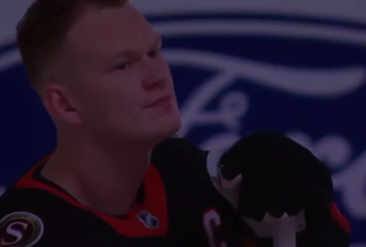 Brady Tkachuk e la sua contestazione all’inno americano a Ottawa