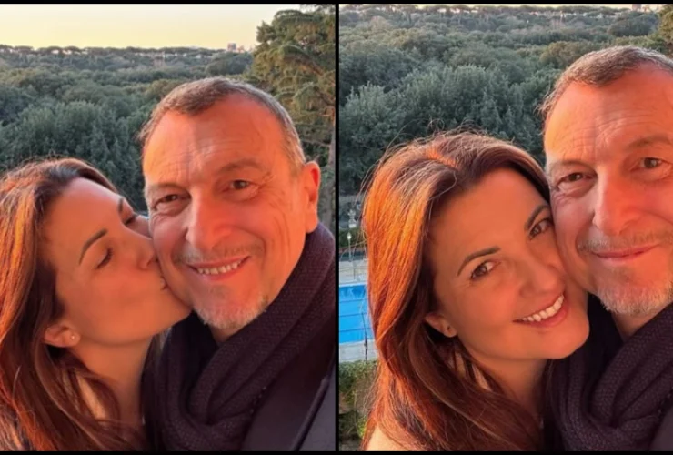 Amadeus svela il segreto della moglie Giovanna in un messaggio