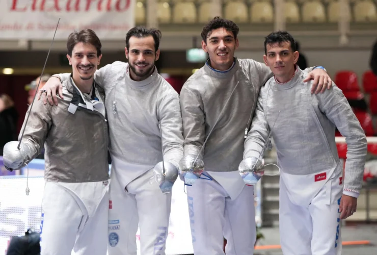 La scherma nei due mondi: successi da Cairo a Padova