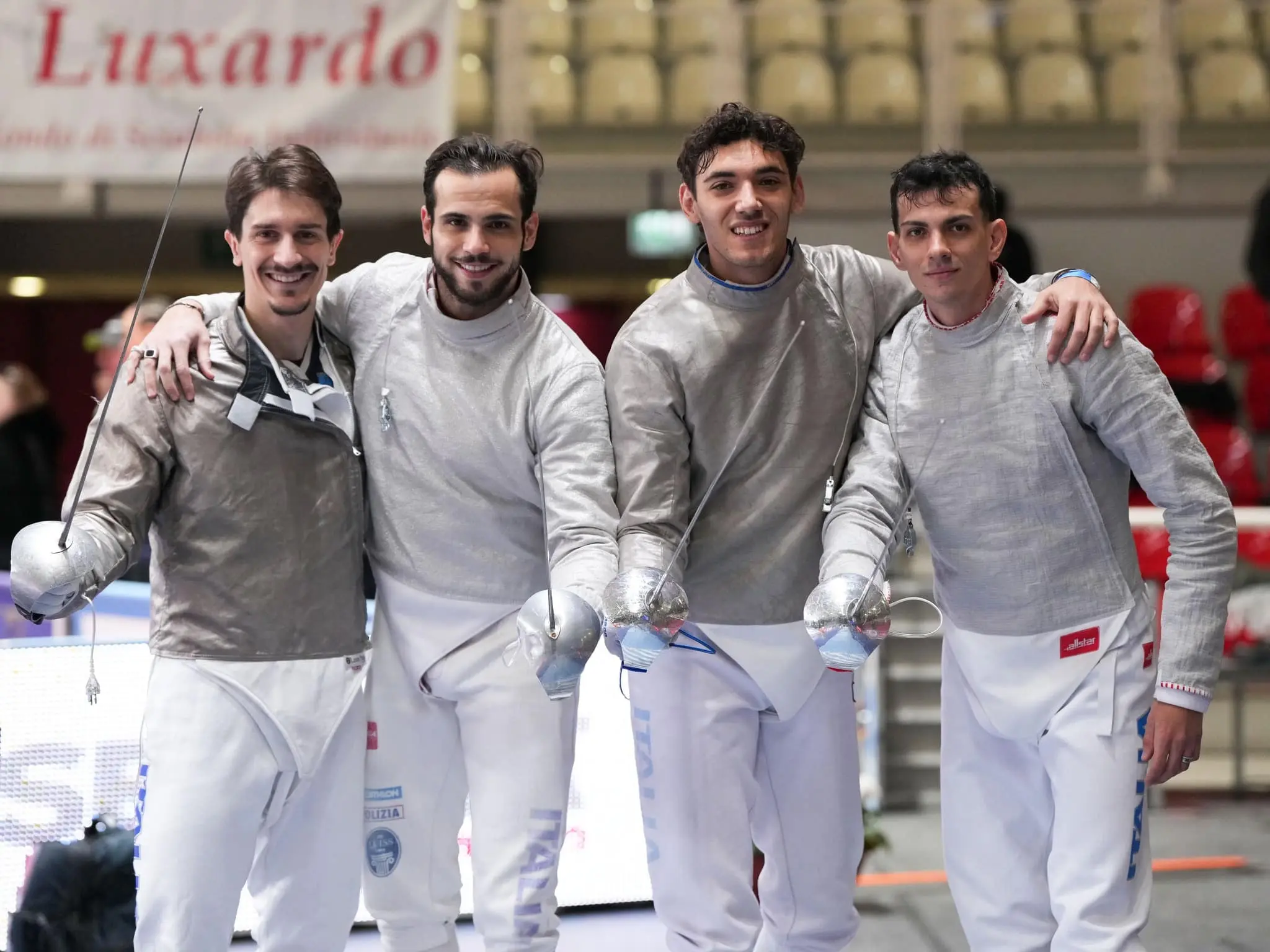 La scherma nei due mondi: successi da Cairo a Padova