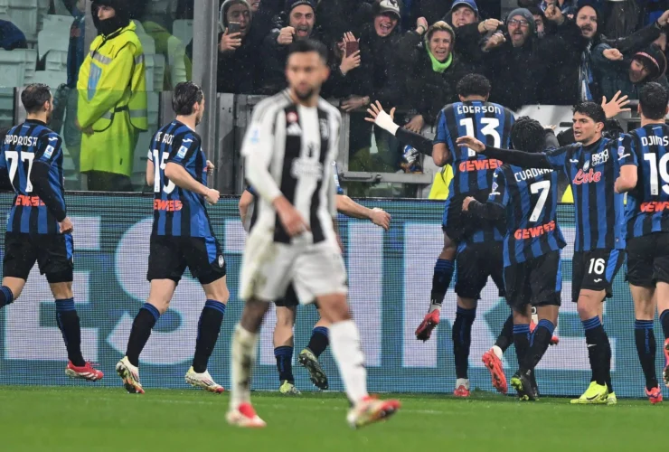 Juventus-Atalanta 0-4: le reti decisive di Retegui e Lookman