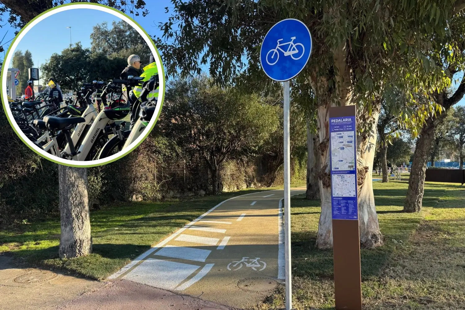 Aperta la ciclovia che collega Fiumicino alla rete di Roma