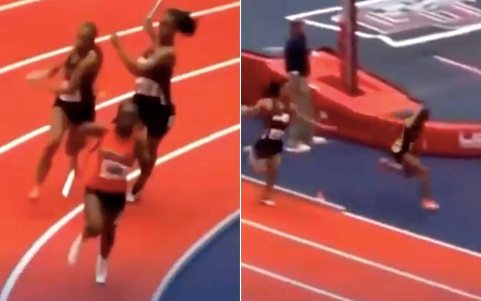 Giovane atleta colpita in gara: il video che fa riflettere