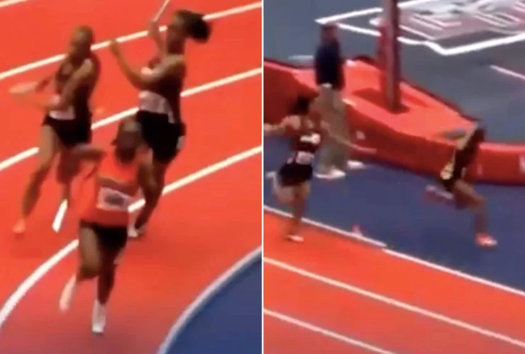 Giovane atleta colpita in gara: il video che fa riflettere