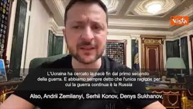 Zelensky evidenzia: la pace è un obiettivo, Mosca frena il dialogo