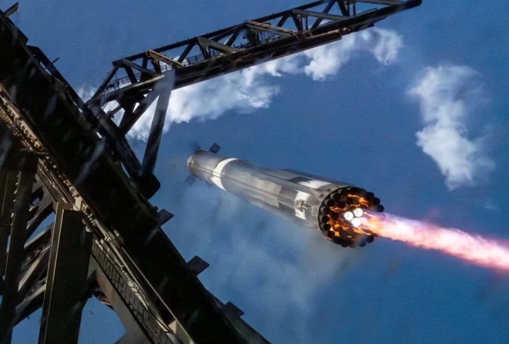 L’FAA esamina l’ottavo volo di Starship e SpaceX test conto Ship 35