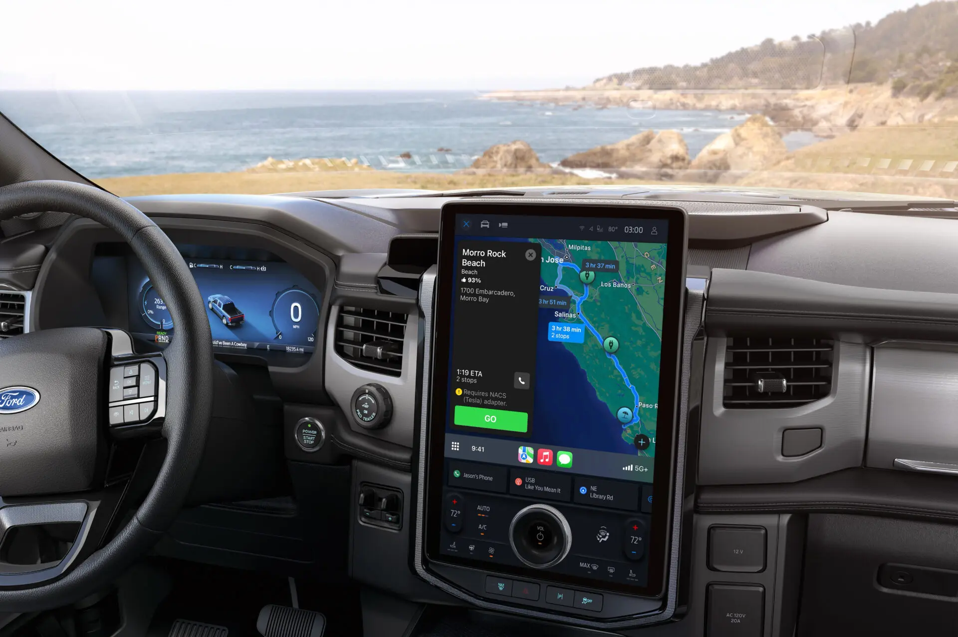 Apple Maps aggiunge Tesla Supercharger per conducenti Ford