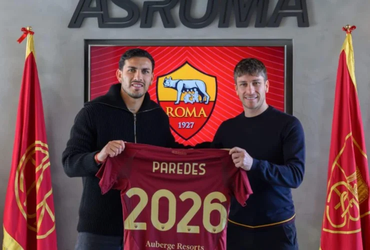 Paredes prolunga il suo legame con la Roma fino al 2026